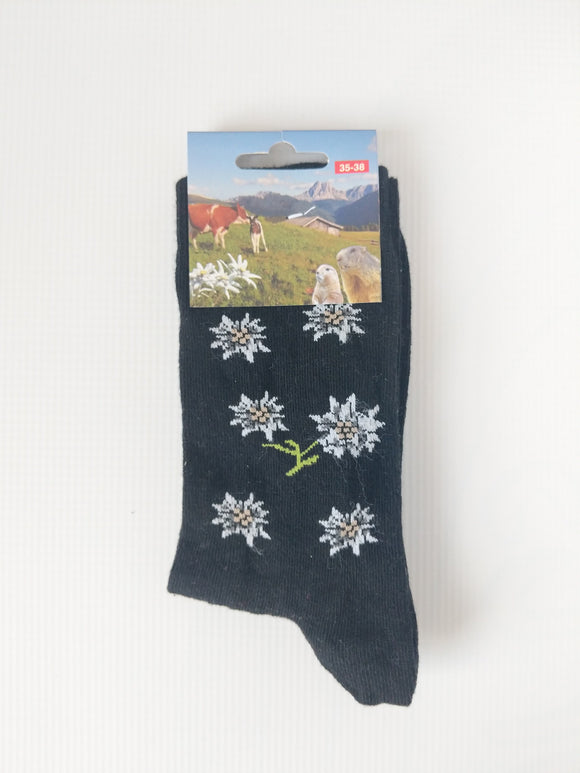 Edelweiss Crew Socks - German Specialty Imports llc