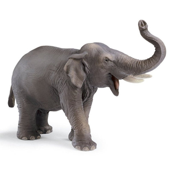 Hand Painted Schleich Indian Elephant Head Up 141445 Play 
