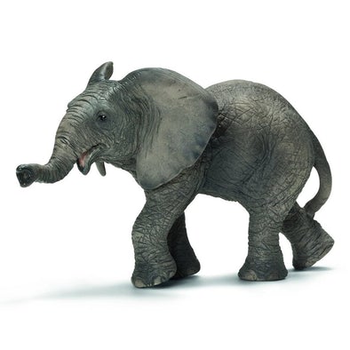 Hand Painted Schleich Elephant Calf 146587 Play Figurine - German Specialty Imports llc