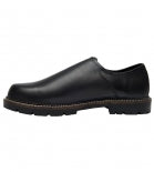 1224  Haferl Shoe Black Nappa Rubber sole - German Specialty Imports llc
