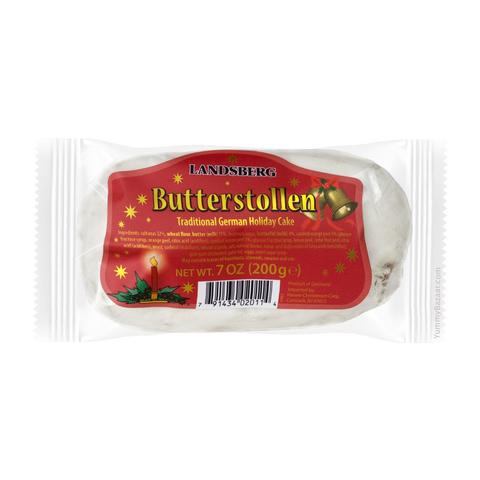02GE03L Landsberg Mini Butter Stollen with real Butter 7 oz - German Specialty Imports llc