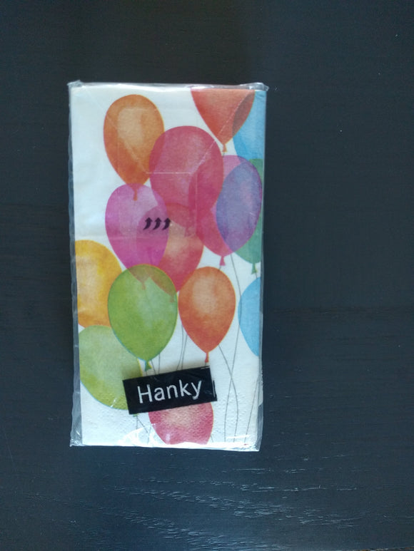 Paper + Design Paper Hankies Balloons - German Specialty Imports llc