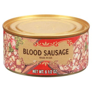 Geier's Blood Sausage Blutwurst in Tin - German Specialty Imports llc
