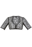B 8039 Stockerpoint Black French Lace Dirndl Blouse - German Specialty Imports llc