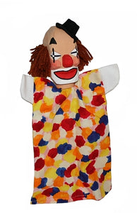 Lotte Sievers Hahn Clown on a Stick Hand Carved Puppet - German Specialty Imports llc