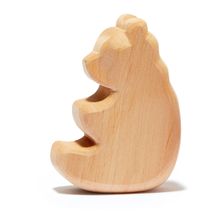 00550 Ostheimer Natural Wood Rocking Bear Available for preorder only - German Specialty Imports llc