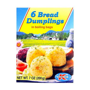 10G40 Dr. Willi Knoll 6 Traditional Bread Dumpling Dumplings in Bag - German Specialty Imports llc