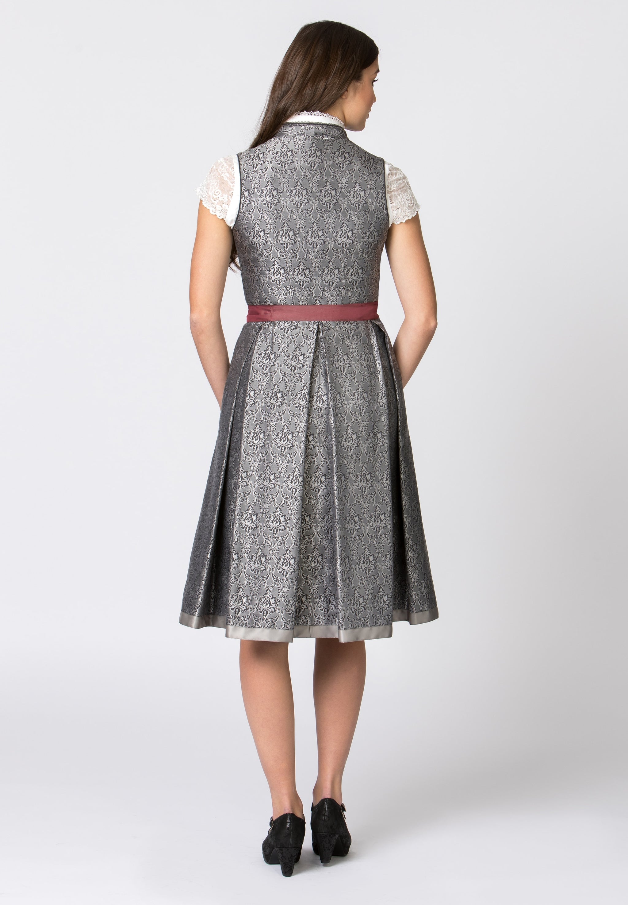 Grembiule Donna Stockerpoint SC-300 - Jacquart Rigido Per Occasioni Speciali E Feste In Stile - Foto 4