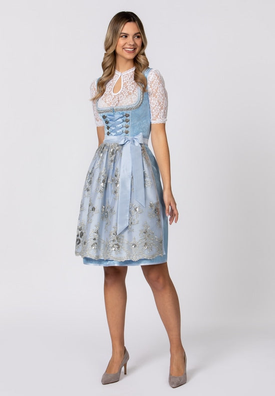 Available for Preorder Stockerpoint Dirndl Maya light blue, skirty len German Specialty Imports llc Available for Preorder Stockerpoint Dirndl Maya light blue, skirty len German Specialty Imports llc