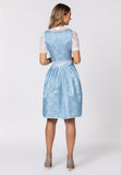 Available for Preorder Stockerpoint  Dirndl Maya light blue, skirty length 60 cm - German Specialty Imports llc