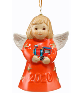 2020 Goebel Annual Angel Bell  Living Coral - German Specialty Imports llc