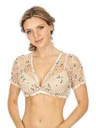 7216 Stockerpoint Embroidered  Lace Dirndl Blouse - German Specialty Imports llc