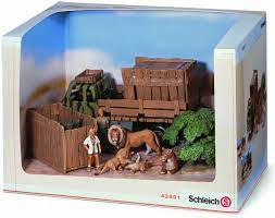 Hand Painted Schleich Wild Life Set Set 43401 Play Figurine - German Specialty Imports llc