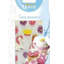 Guenthart Bake & Decor Sweet Edible Decoration Princess Letters & Numbers Decor BBD 3/22 - German Specialty Imports llc
