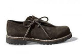 1224 Stockerpoint Suede Leather  Haferl Shoe  Brown, Bison, Havanna and Peat antik with rubber sole - German Specialty Imports llc