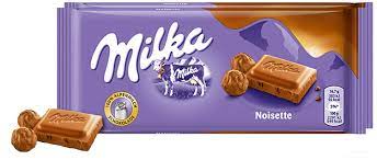 70243 Milka Noisette Chocolate 100g - German Specialty Imports llc