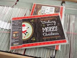 12449 Tea Light Advent Calendar Card Wishing you a Merry Christmas - German Specialty Imports llc