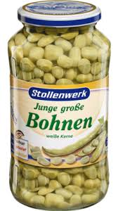 Stollenwerk Dicke Bohnen Broad  Beans 08GE69 - German Specialty Imports llc