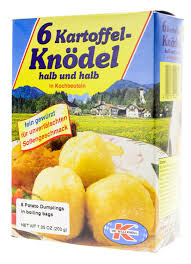 10GE44A Dr. Willi Knoll  Potato Dumpling Half & Half in Bag BB12/30 2022 - German Specialty Imports llc