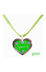 K-175 Stockerpoint Spatzl Heart Necklace - German Specialty Imports llc