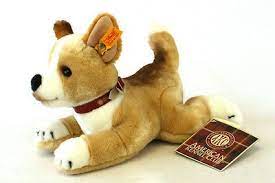 668708 Steiff Dog Chihuahua Welpe 25 liegend FAO American Kennel Club - German Specialty Imports llc