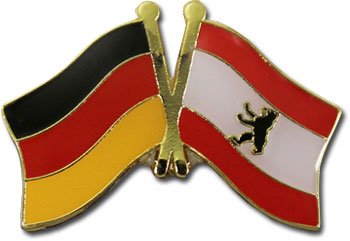 German / Berlin Friendship Lapel Pin - German Specialty Imports llc
