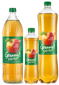 CC1001 Granny's Apfel G'Spritzl Sparkling  Apple Juice with natural Mineral Water - German Specialty Imports llc