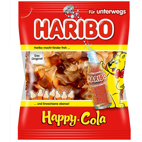 HB32335 German Haribo Happy - Cola   Das Original for on the  road - German Specialty Imports llc