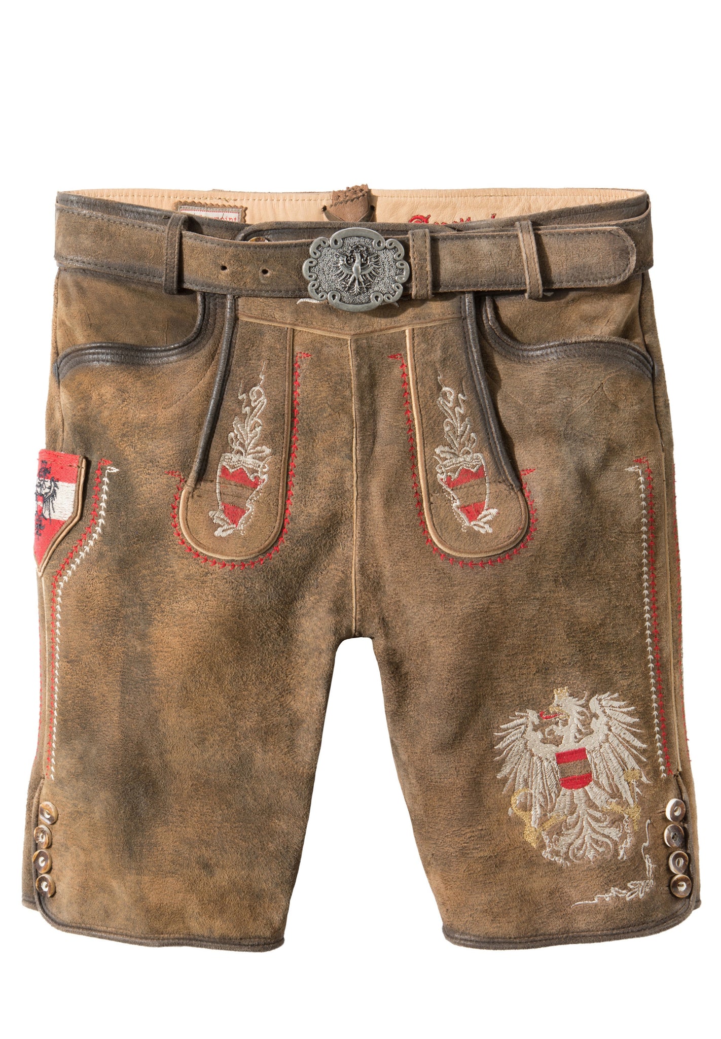 Lederhosen Austria-Bua Men Trachten Lederhosen Leather Pants hemp patc –  German Specialty Imports llc
