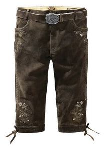 Sigmar3 Stockerpoint "Trachten Kniebund Lederhosen" leather pants with belt - German Specialty Imports llc