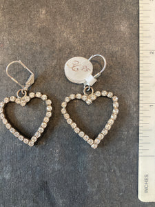 Heart Earrings with Swarovski Elements - German Specialty Imports llc