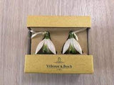 Villeroy and Boch Easter Spring flower ornament Snowdrop - German Specialty Imports llc