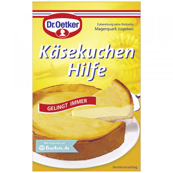 Dr. Oetker Cheese Cake Aid  Kaesekuchenhilfe - German Specialty Imports llc