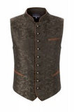 Stockerpoint Paolo Brown and Green  Men Vest - German Specialty Imports llc