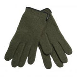 Women Virgin Wool Gloves with Leather Trim - German Specialty Imports llc