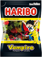 German Haribo  Vampires  zum Teilen for Sharing 200g - German Specialty Imports llc