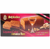 234222 Schluender Jamika Rum  Liquor Cake Box  02GE96 - German Specialty Imports llc