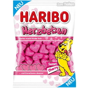 New German Haribo  Herzbeben / Heart Flattering   zum Teilen for Sharing 175g - German Specialty Imports llc