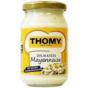 Thomy Mayonnaise Jar 250 ml BB 4/22 - German Specialty Imports llc