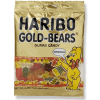 HB 203-10002194 Small German Haribo Goldbaeren Gold Bears Gummy
