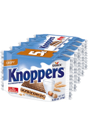 5 x Knoppers  Wafers - German Specialty Imports llc