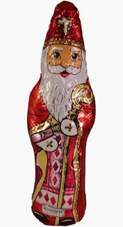 Chocolate  Figurine  Happy St. Nikolaus - German Specialty Imports llc