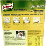Knorr Potato Dough / Kartoffelteig - German Specialty Imports llc