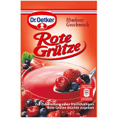 Dr Oetker Rote Gruetze Pudding Raspberry Jelly Dessert Mix - German Specialty Imports llc