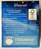 757329 Teekanne  Winter Time  Winter Zeit Fruit Tea with Speculoos Aroma - German Specialty Imports llc
