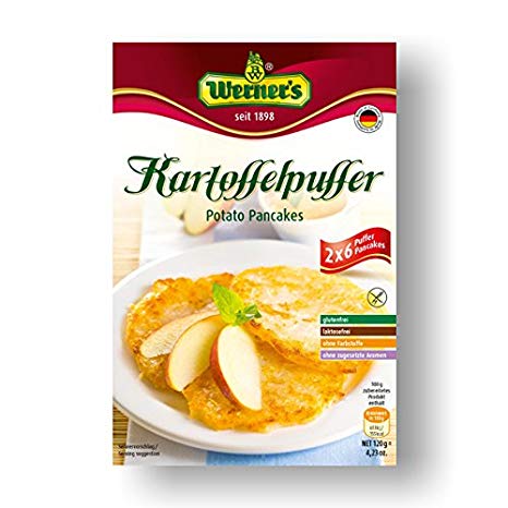 10GE52 Werner's  Kartoffelpuffer / Potato Pancake Mix - German Specialty Imports llc