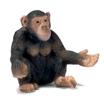 Hand Painted Schleich Chimpanzee Female 14191 Play Figurine - German Specialty Imports llc
