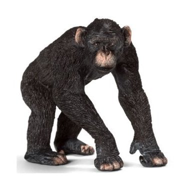 Hand Painted Schleich Chimpanzee Male  14678  Play Figurine - German Specialty Imports llc