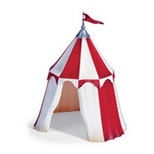 Hand Painted Schleich Tournament Tent, red 42017 Play Figurine - German Specialty Imports llc